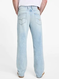 Eco Mason Distressed Straight Jeans