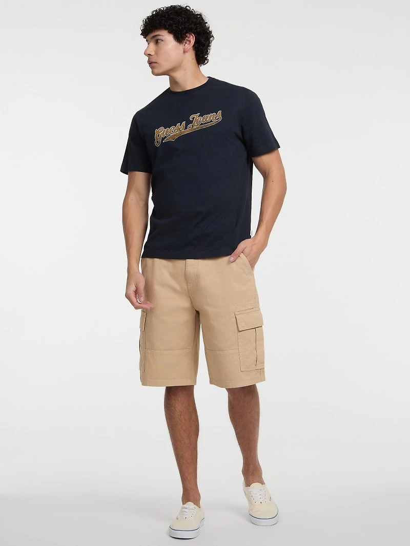 Twill Cargo Chino Shorts