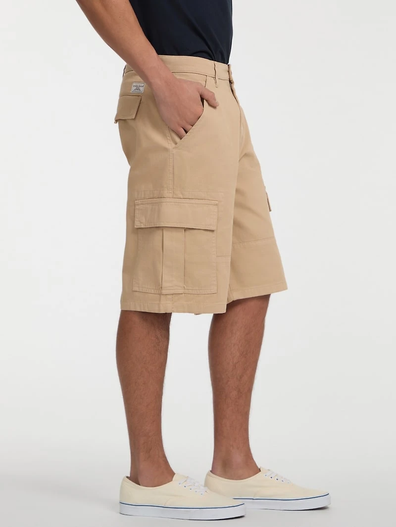 Twill Cargo Chino Shorts