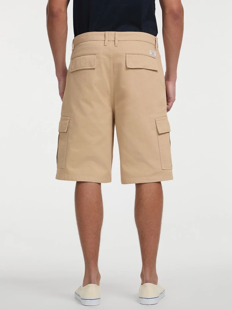 Twill Cargo Chino Shorts