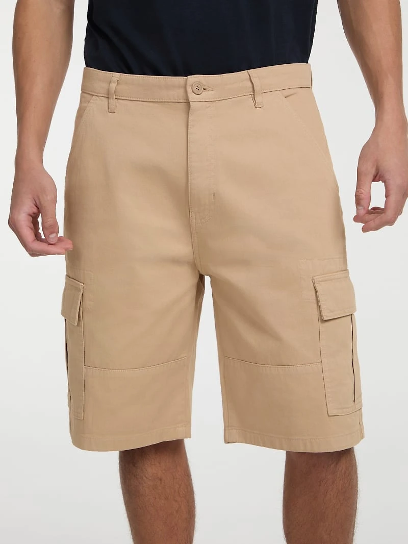 Twill Cargo Chino Shorts