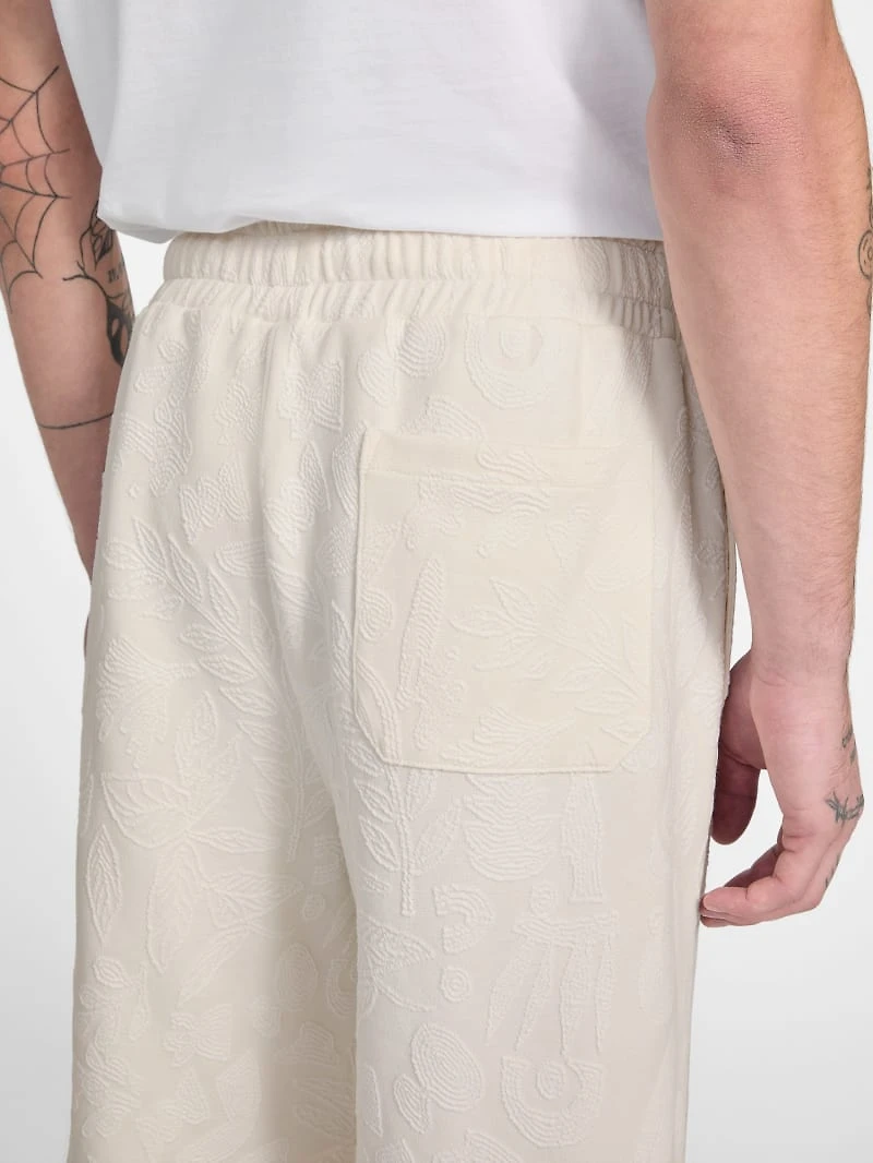 Jacquard Foliage Shorts