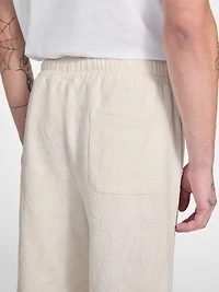 Jacquard Foliage Shorts
