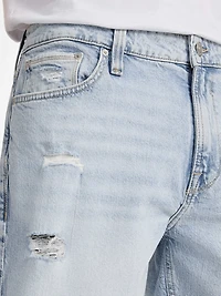 Eco Wyatt Distressed Denim Shorts