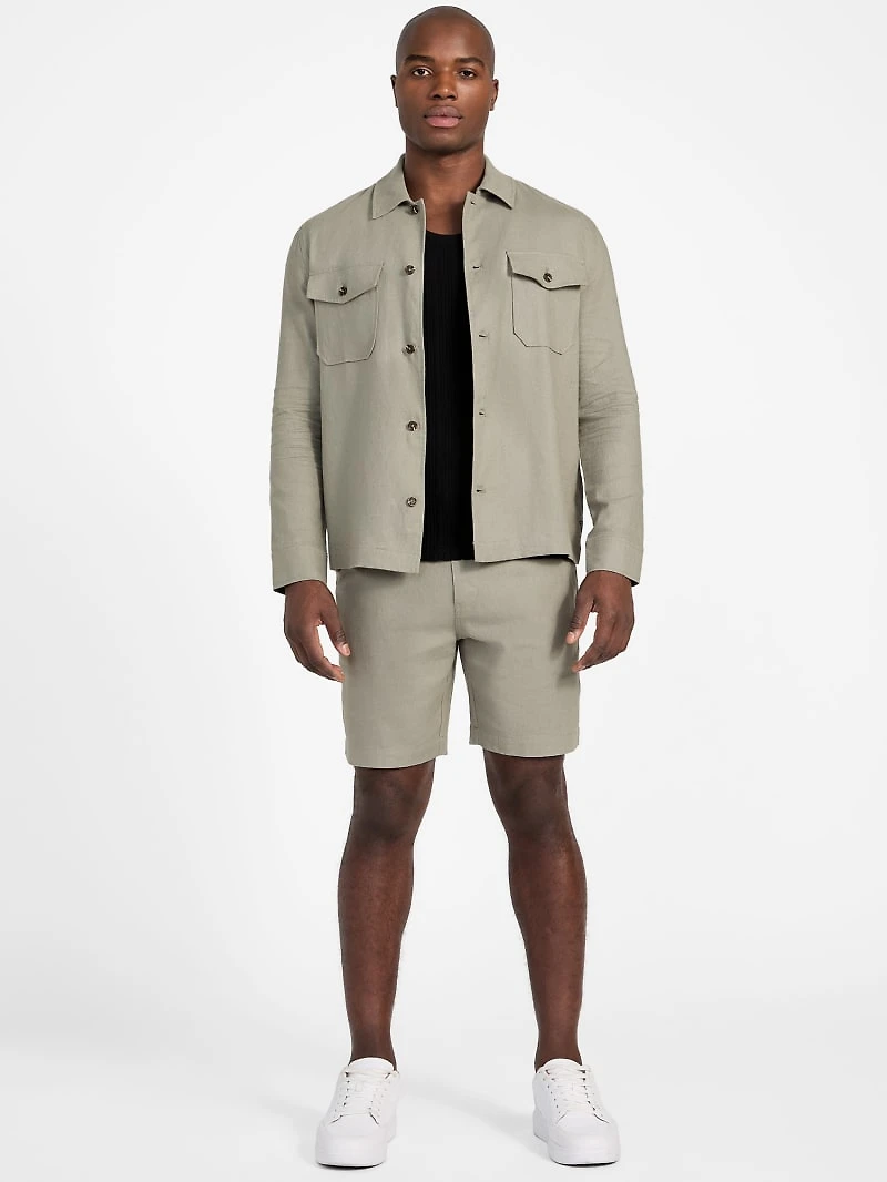 Eco Fletcher Linen Shacket