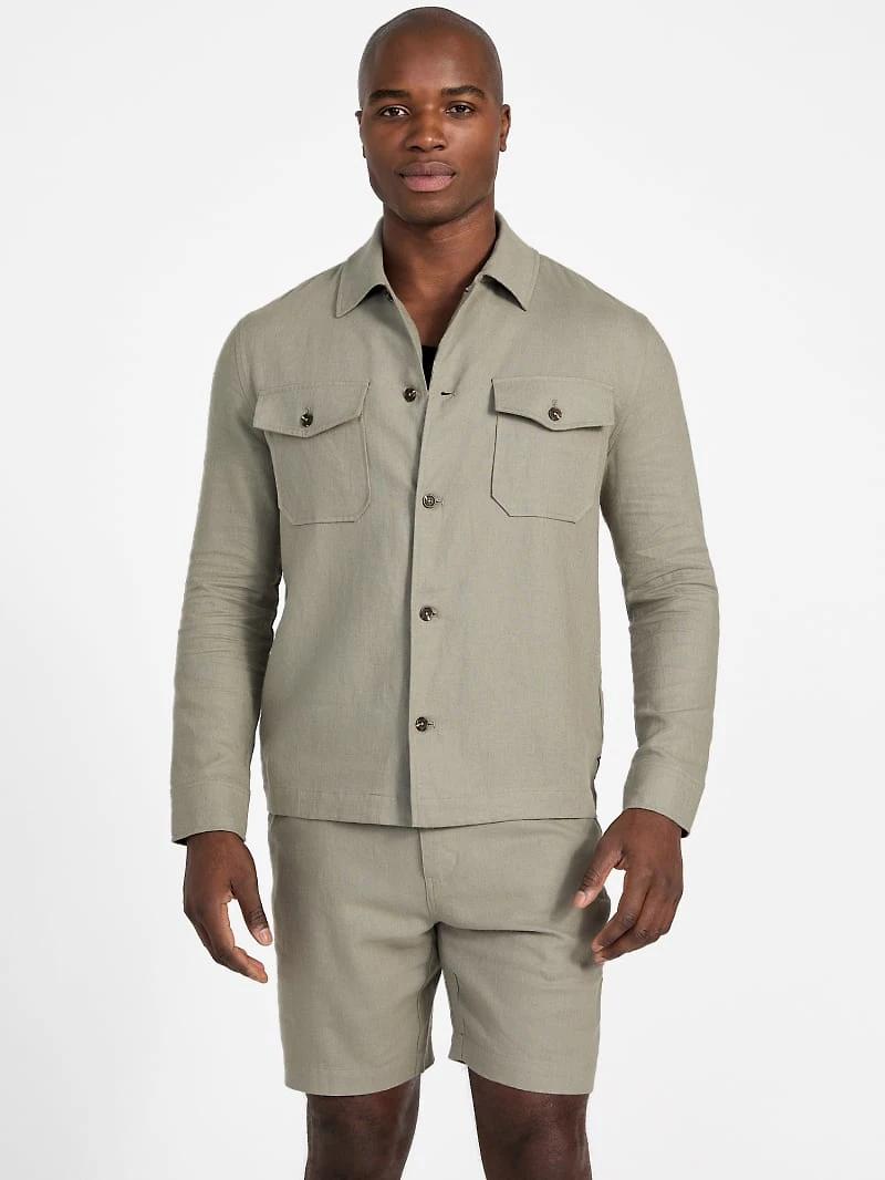 Eco Fletcher Linen Shacket