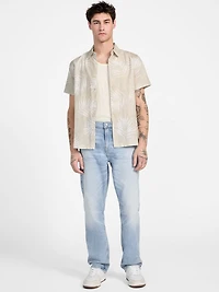 Slub-Woven Palm Shirt