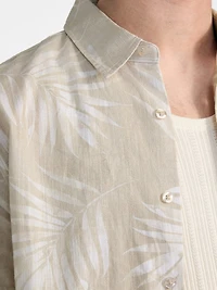 Slub-Woven Palm Shirt