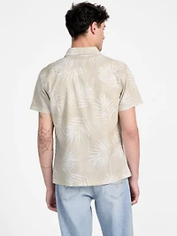 Slub-Woven Palm Shirt