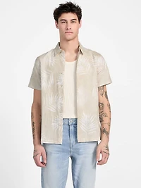 Slub-Woven Palm Shirt