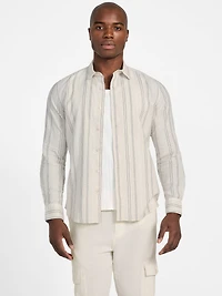 Eco Harkin Striped Linen Shirt