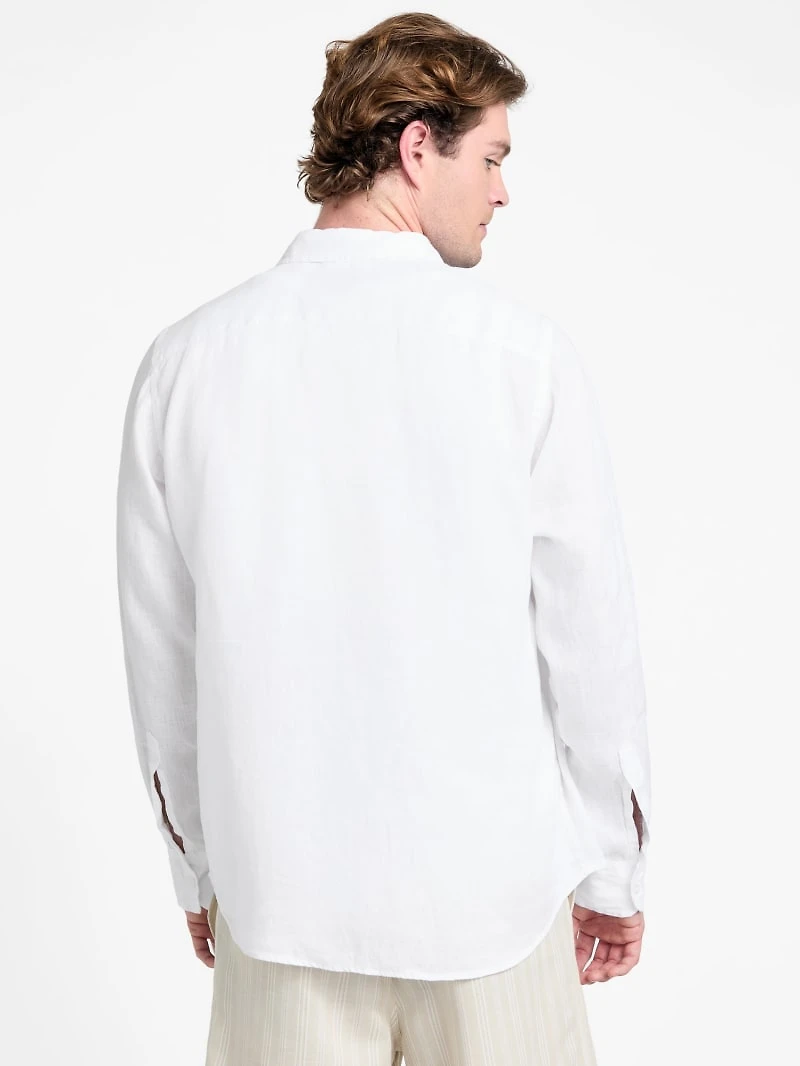 Eco Napa Linen-Blend Shirt