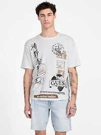 Eco Authentic Stamps Tee