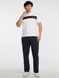 Piquet Striped Polo