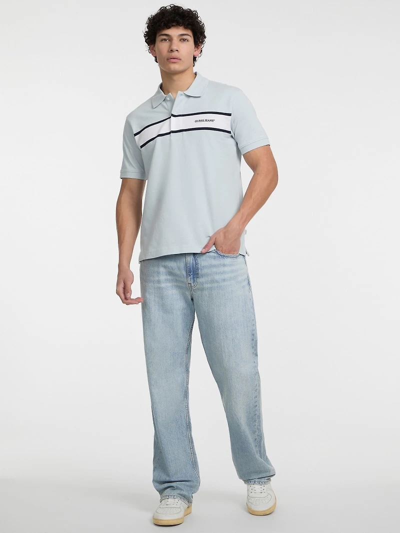 Piquet Striped Polo