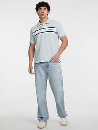Piquet Striped Polo