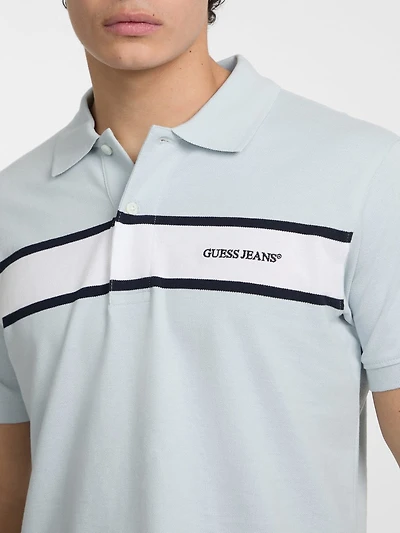 Piquet Striped Polo
