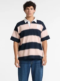 Striped Rugby Polo