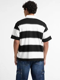 Striped Rugby Polo