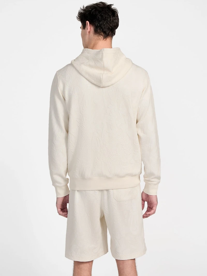 Jacquard Foliage Hoodie