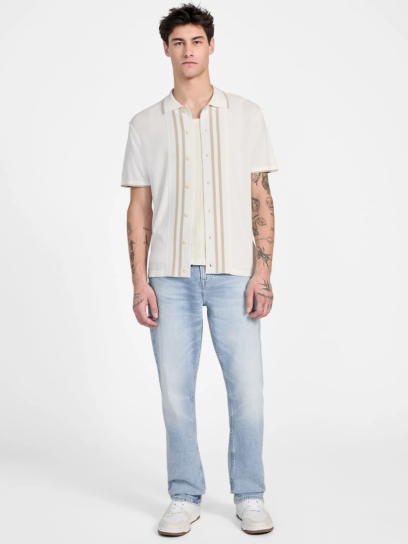 Eco Tyler Striped Sweater Shirt