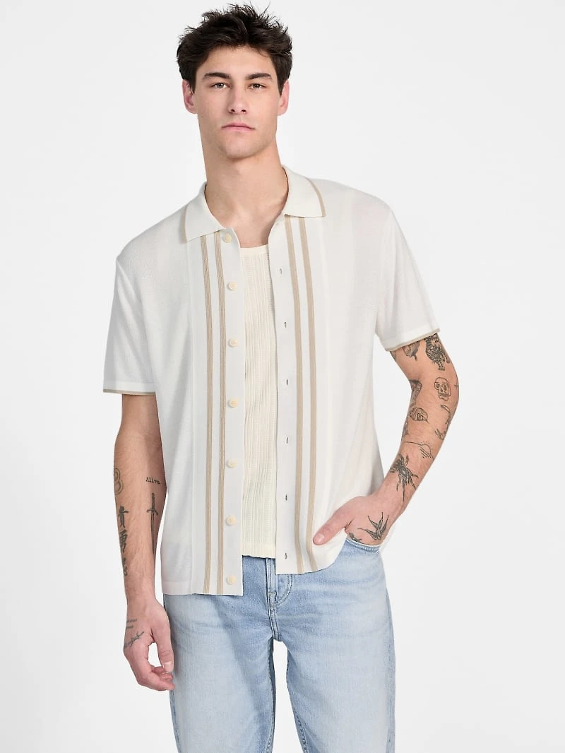 Eco Tyler Striped Sweater Shirt