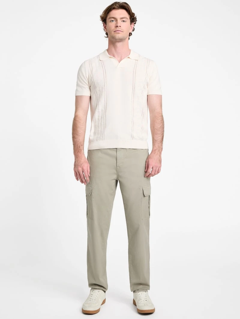 Rib Pointelle Bryant Polo