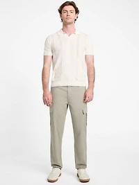 Rib Pointelle Bryant Polo