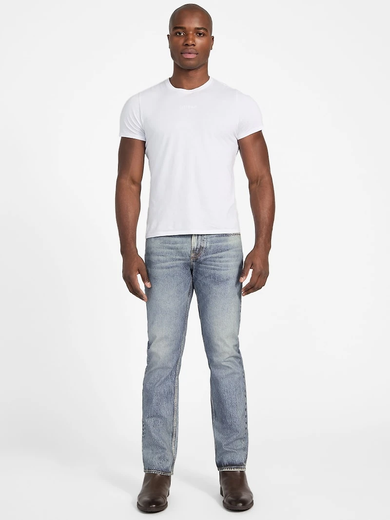 Angels Slim-Fit Straight Jeans
