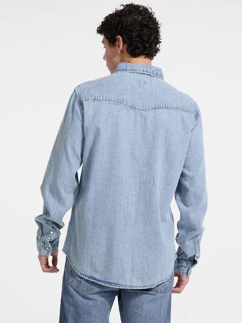 Slim Denim Shirt