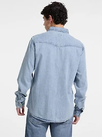Slim Denim Shirt