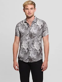 Sateen Floral Shirt