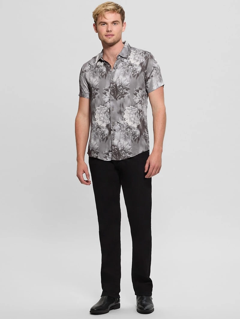 Sateen Floral Shirt