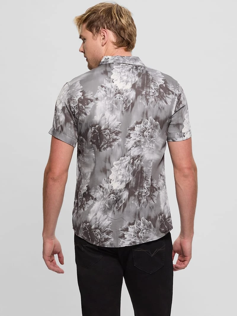 Sateen Floral Shirt