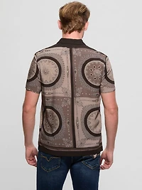 Eco Rayon Medallion Shirt