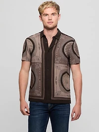 Eco Rayon Medallion Shirt
