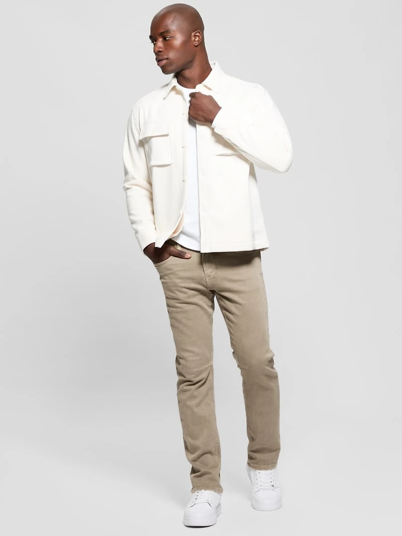 Miles Faux-Suede Overshirt