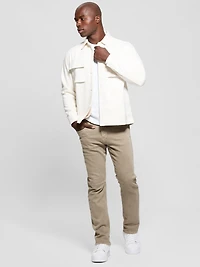 Miles Faux-Suede Overshirt