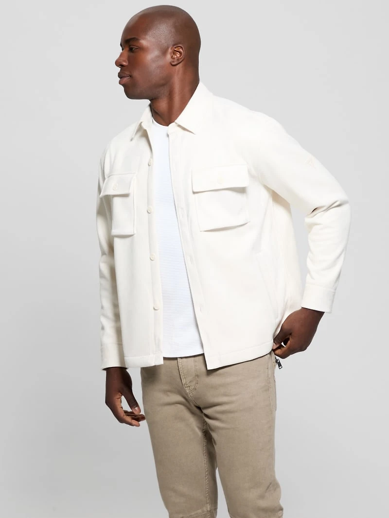 Miles Faux-Suede Overshirt
