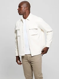 Miles Faux-Suede Overshirt
