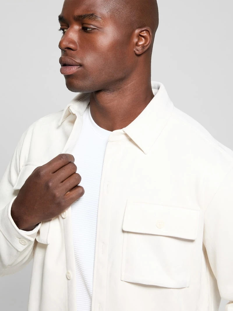 Miles Faux-Suede Overshirt