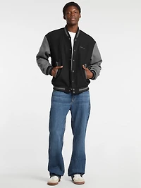 Embroidered Varsity Jacket