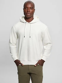 Embossed Velvet Hoodie