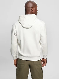 Embossed Velvet Hoodie