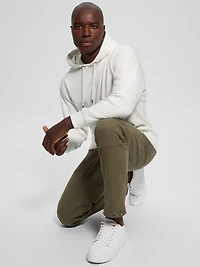 Embossed Velvet Hoodie