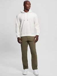 Embossed Velvet Hoodie