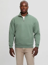 Eco Tyler Zip Mock Neck Sweater