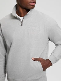 Eco Tyler Zip Mock Neck Sweater