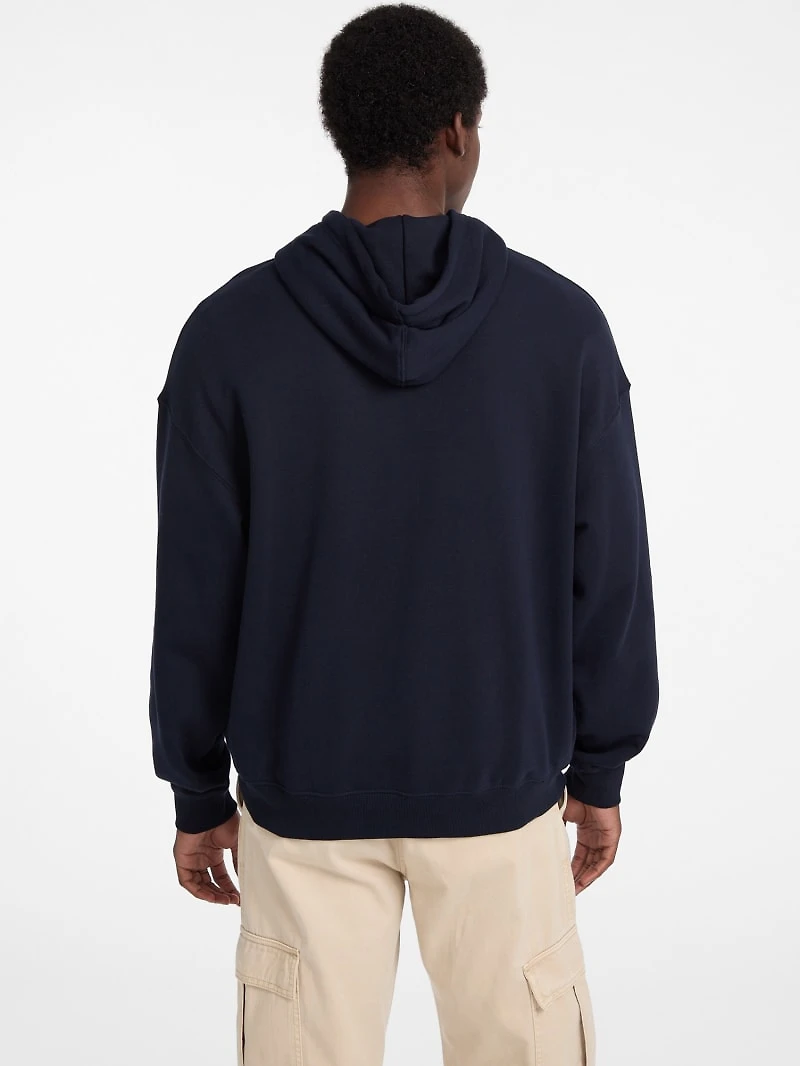 Hooded Printed Logo Sweater