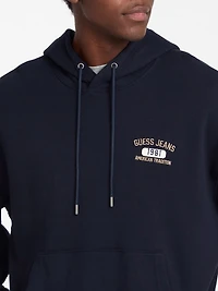 Hooded Printed Logo Sweater